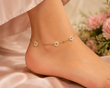 Pearl Flower Anklet