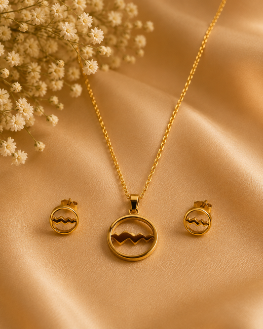 Mini Heart Pendant Set