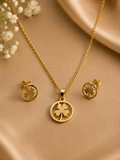 Flower Pendant Set