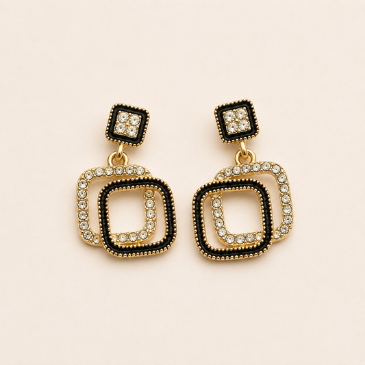 Black & Gold Drops