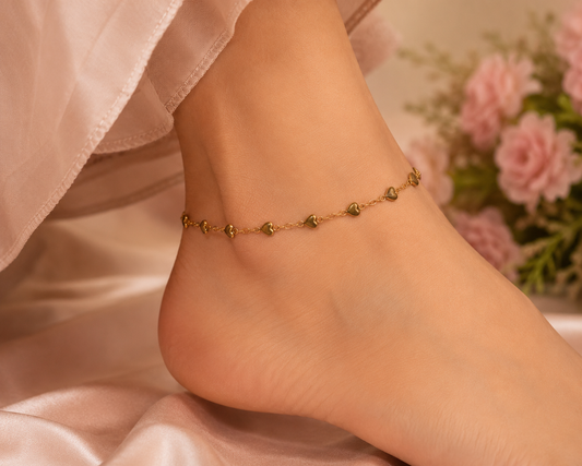 Full Heart Anklet