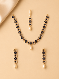 Sapphire Pearl Set
