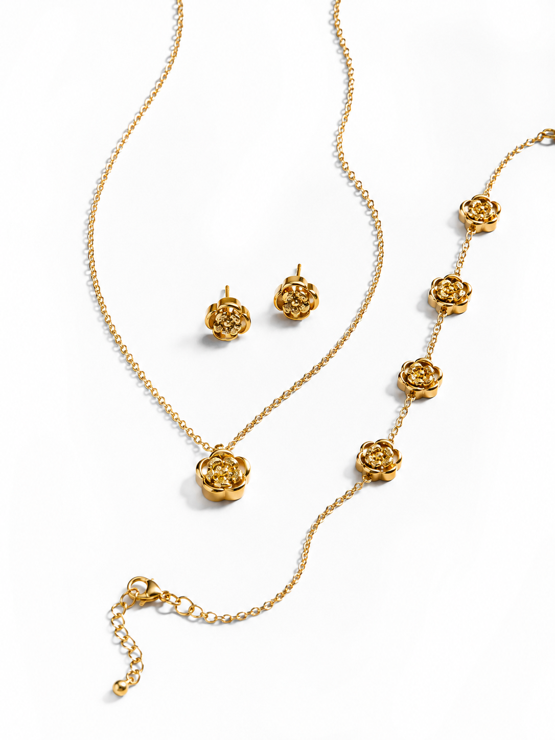 Golden Rose Set