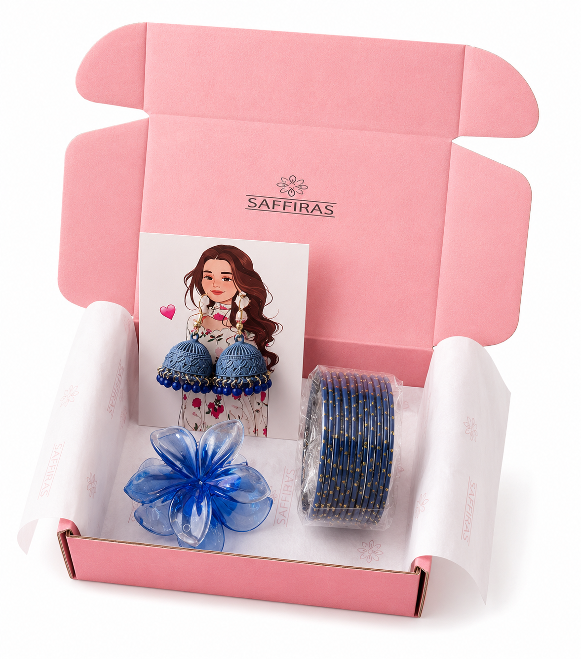 Azure Bloom Gift Box
