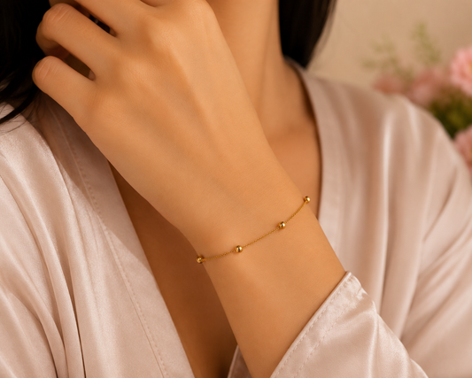 Golden Ball Bracelet