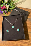 Emerald Pendant set