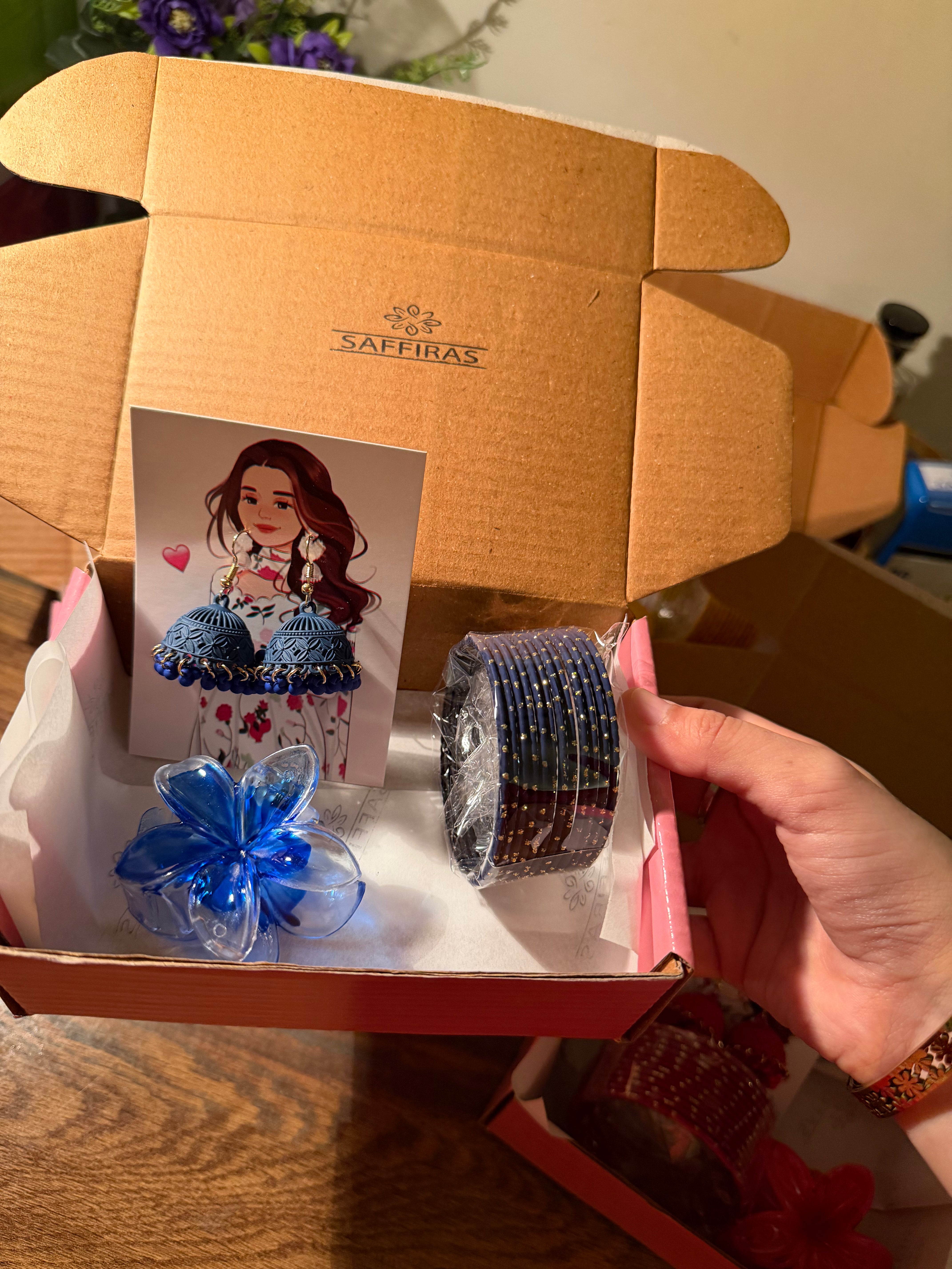 Azure Bloom Gift Box