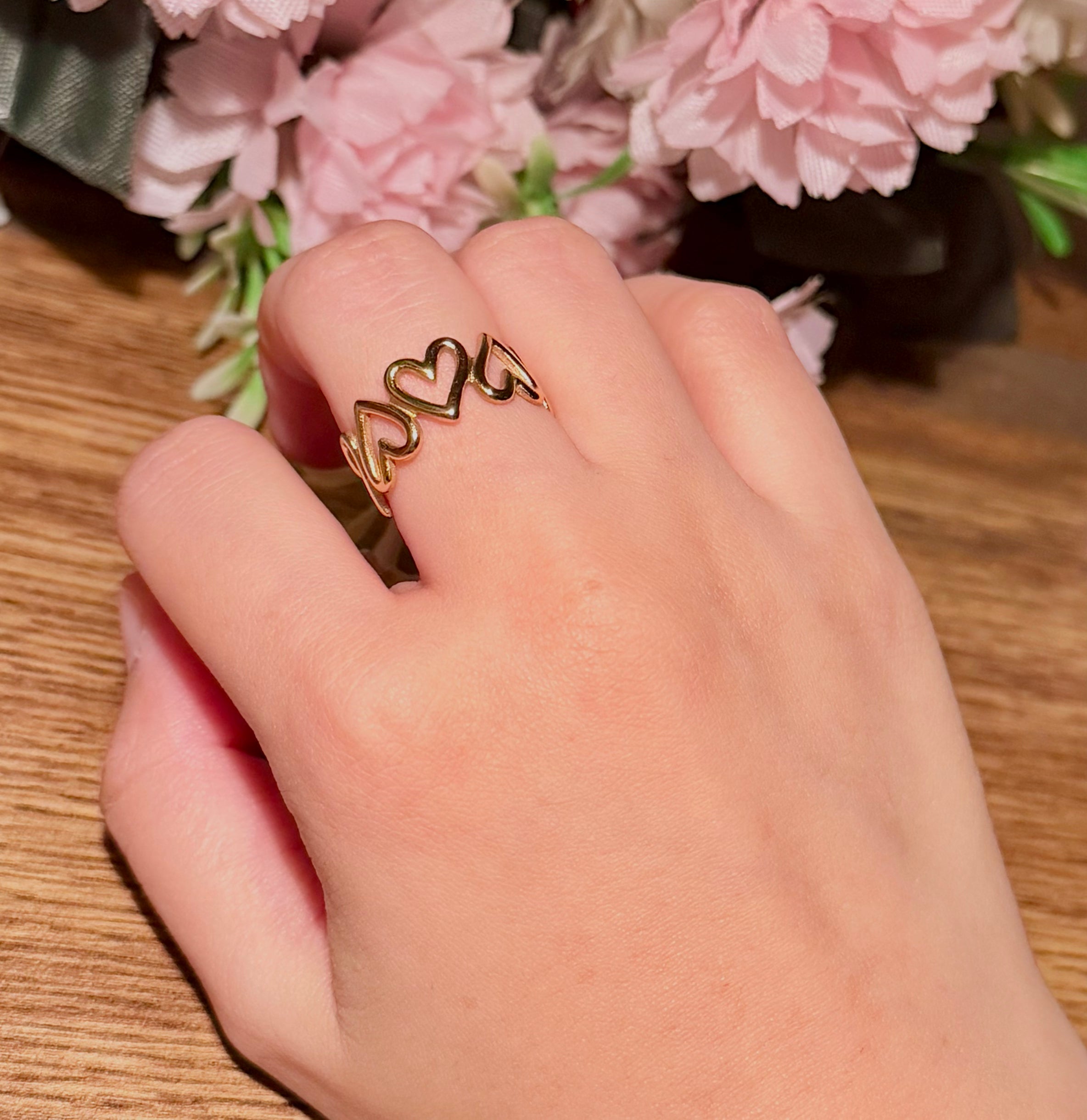 Heart Band Ring