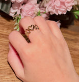 Heart Band Ring