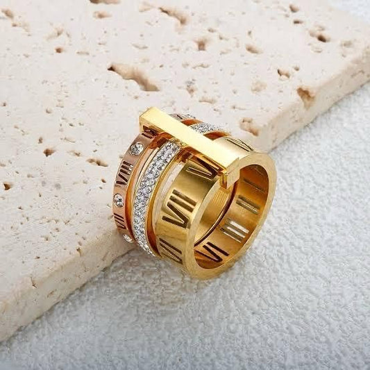 Roman Luxe Ring