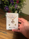 Mini Heart Pendant Set