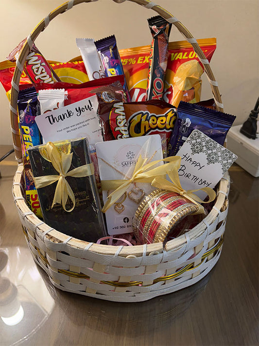Customized Birthday Gift Basket