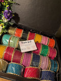 Multi Colour  Bangle box  24 colours